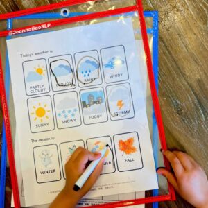 weather & seasons worksheet